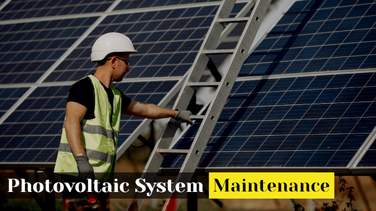 Photovoltaic System Maintenance