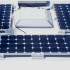 RV solar panel mounting kit 4 corner pieces