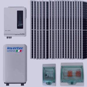 10.2Kw Solar System Kit with 10Kwh Battery Backup