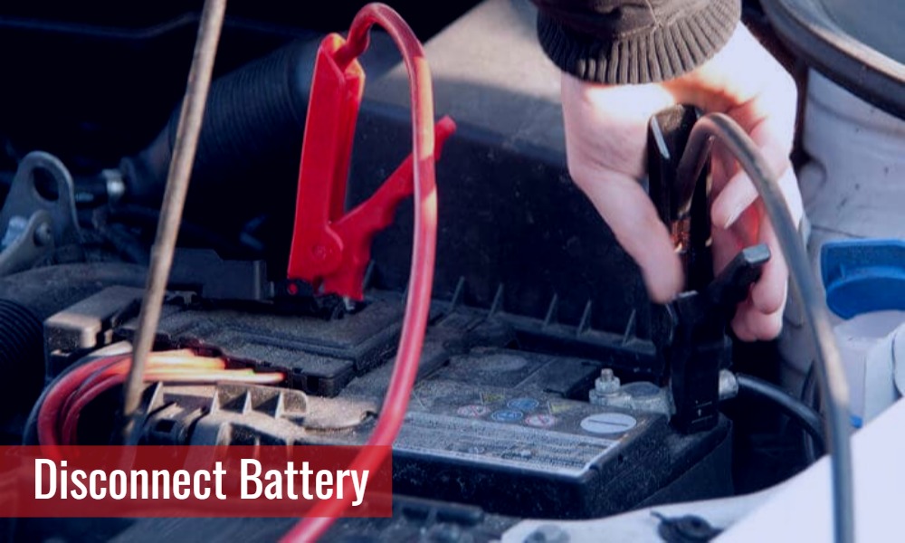 Disconnect Battery Vent Tube