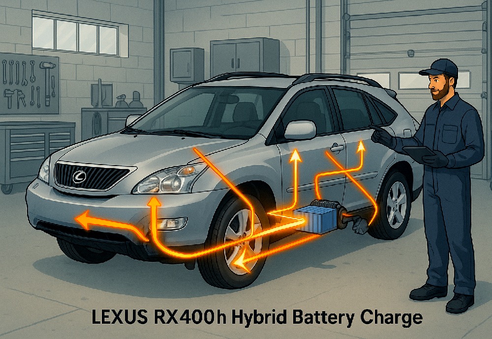 Lexus RX400h Hybrid Battery Charge