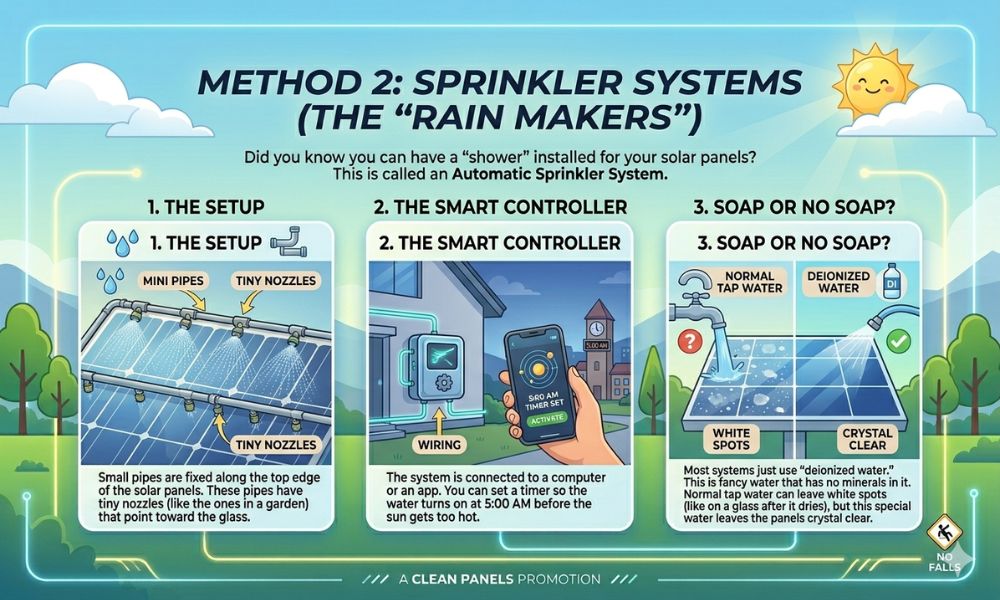 Method 2: Sprinkler Systems (The "Rain Makers")