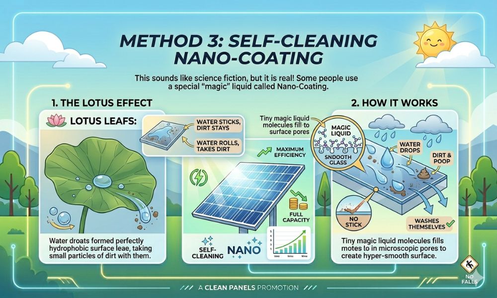 Method 3: Self-Cleaning Nano-Coating