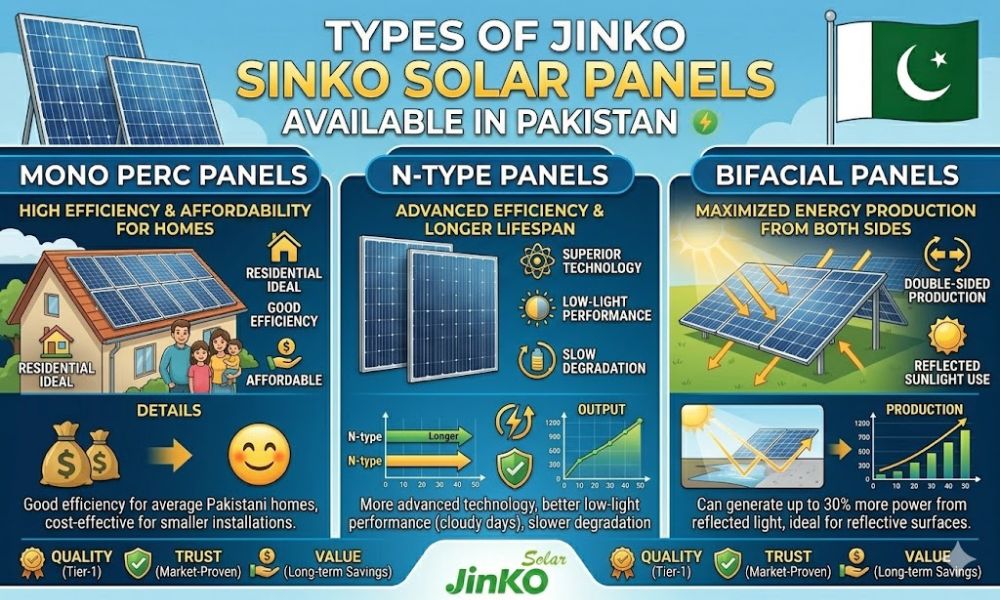 Best Types of Jinko Solar Panels Available