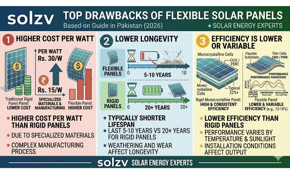 Top Drawbacks of Flexible Solar Panels