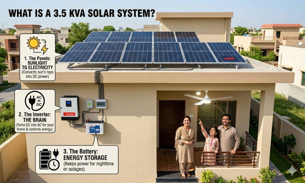 What is a 3.5 KVA Solar System?