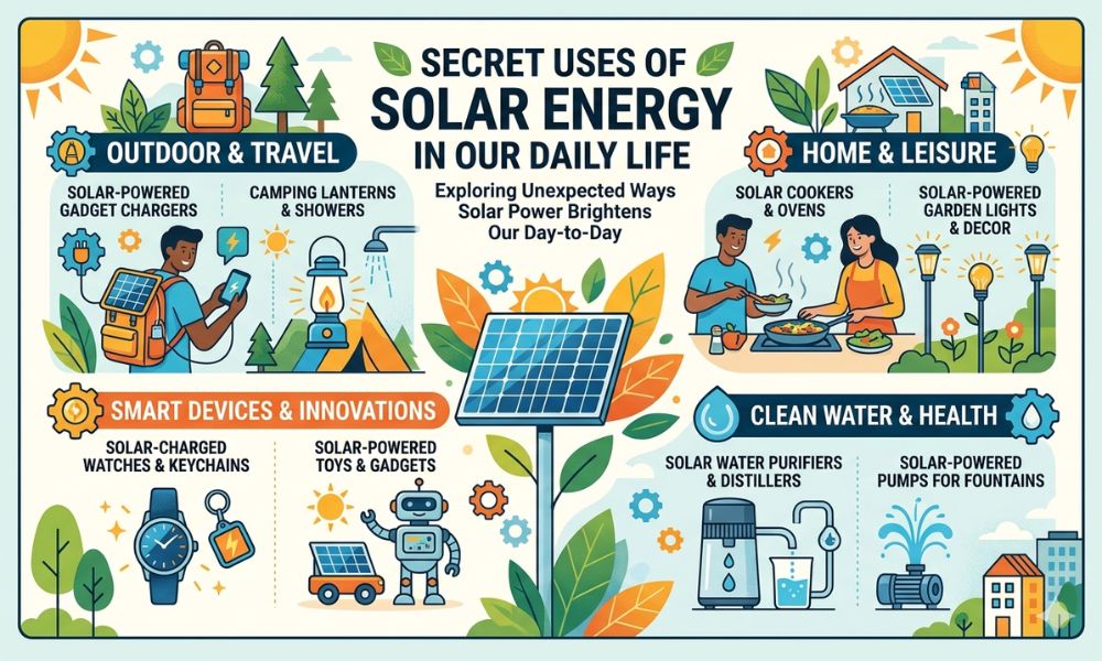 Secret Uses of Solar Energy in Our Daily Life