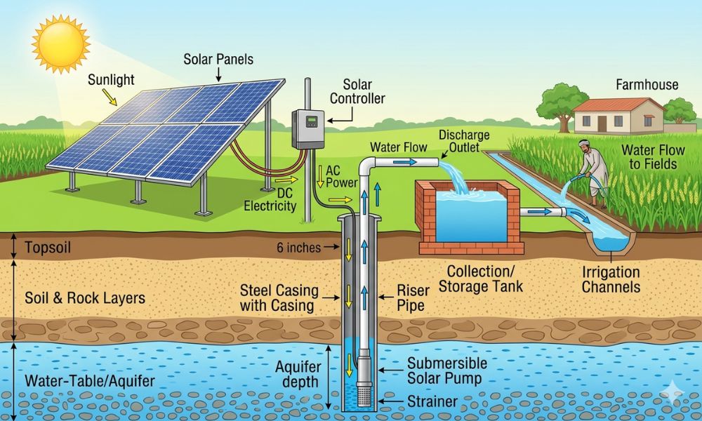 All HP Solar Tube Well Prices in Pakistan